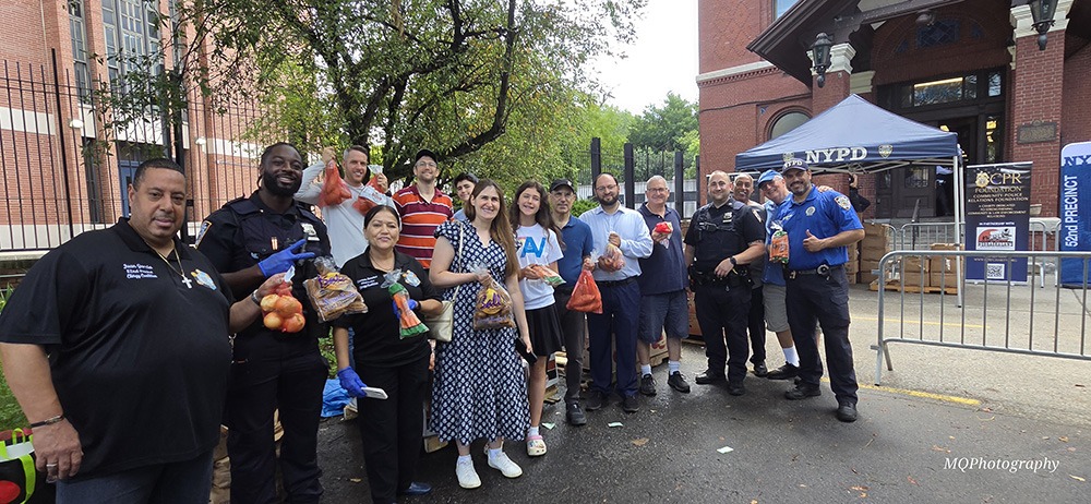 Norwood: 52nd Precinct Community Affairs, CPE Foundation & Race West Hold Food Giveaway