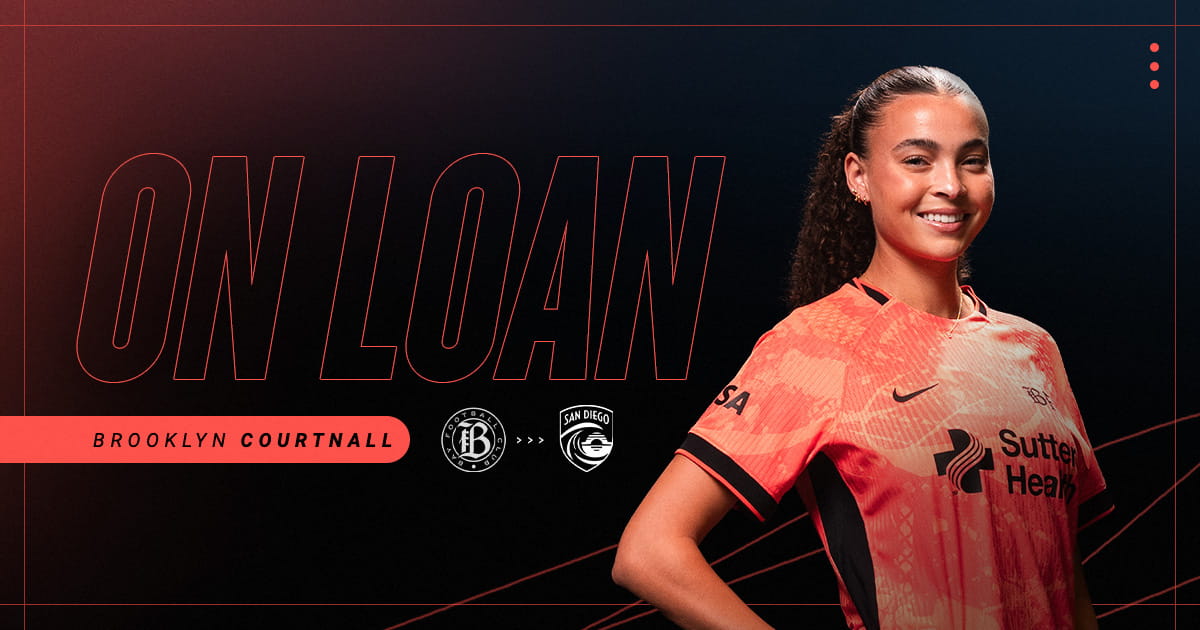 Bay FC Loan Defender Brooklyn Courtnall to San Diego Wave FC Through Remainder of 2026 Season