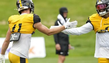 The relationship between Payton Wilson, Patrick Queen is paying dividends at Steelers training camp