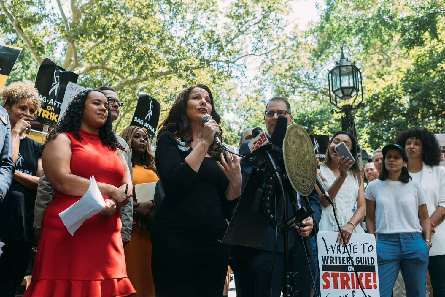 The Screen Actors Guild is one of many unions that has pushed to sign contracts that include protections from AI for workers.