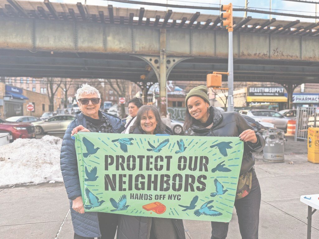 In greater Riverdale, residents have taken to the streets to rally against Immigration and Customs Enforcement.