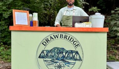 Thirty-five-year-old Spuyten Duyvil resident Charles Whitfield launched Drawbridge Coffee outside of the Spuyten Duyvil Metro-North station.