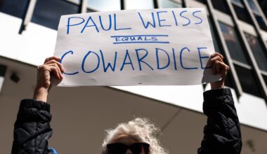 New York Times Report Details Shock and Turmoil Inside Paul Weiss After Trump Capitulation