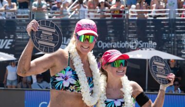 Taryn Brasher, Kristen Cruz make history with Manhattan Beach Open three-peat