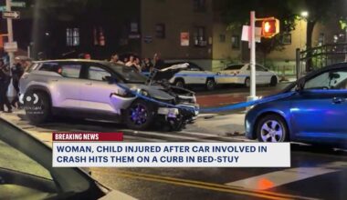News 12 | Brooklyn | Car Strikes Mother 4 Year Old Child In Bed Stuy