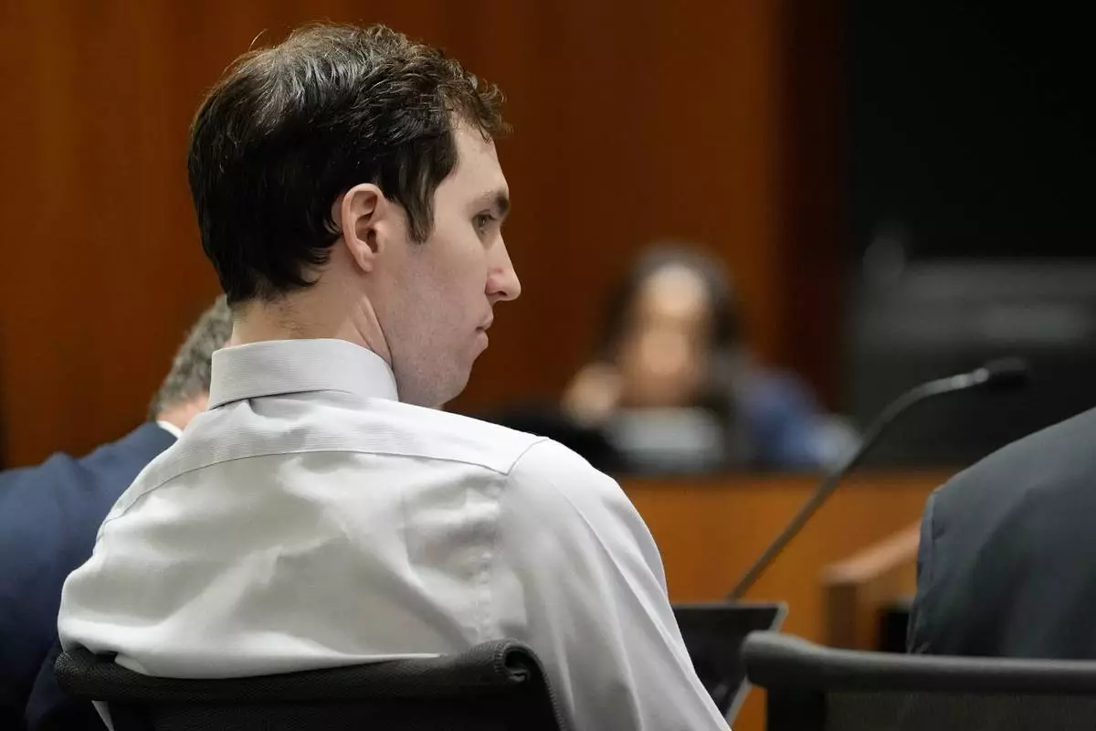 FILE - Tyler Robinson, accused of fatally shooting of Charlie Kirk, appears during a hearing in 4th District Court in Provo, Utah, on June 12, 2026. (Francisco Kjolseth /The Salt Lake Tribune via AP, Pool, File)
