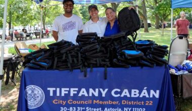 AM González-Rojas hosts backpack giveaways across western Queens – QNS