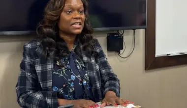 Rodneyse Bichotte Hermelyn speaks. Photo: Brooklyn Eagle/Arthur De Gaeta