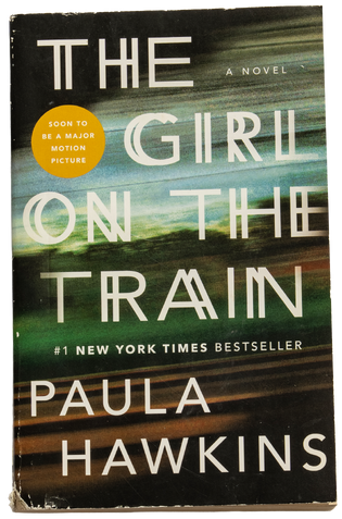 book cover for The Girl on the Train