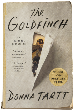 Book cover for The Goldfinch