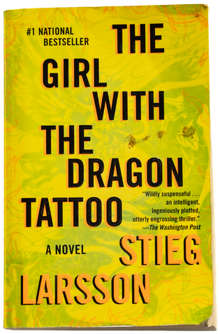 Book cover for The Girl With the Dragon Tattoo