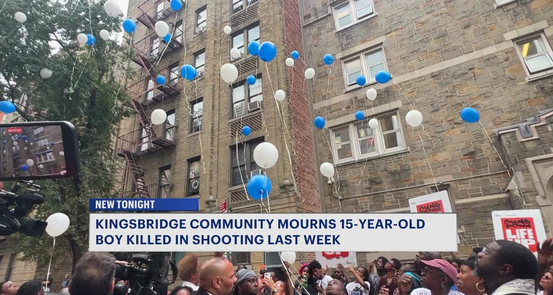 News 12 | Bronx | Family Community Honor 15 Year Old Bronx Teen Killed In Kingsbridge Shooting