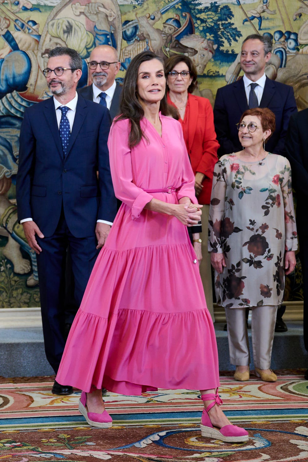 Spanish Royals Receive Lilly Foundation Members