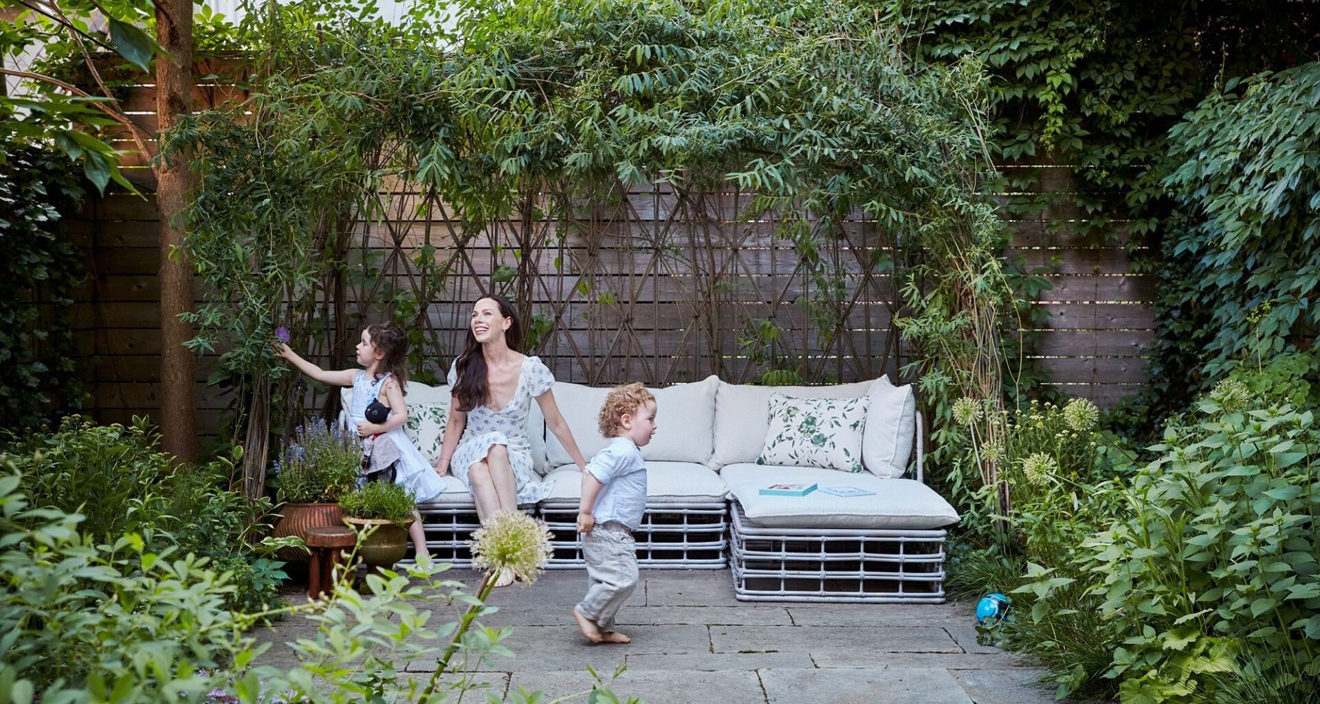 Barbara Bush gives us a tour of her enchanting Brooklyn garden