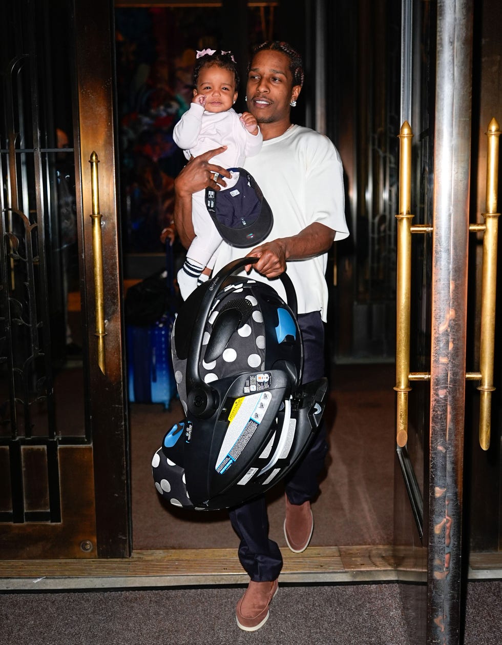 Celebrity Sightings In New York City - August 21, 2026 new york, ny august 21 asap rocky and his daughter rocki irish mayers are seen on august 21, 2026 in new york city photo by xnystar maxgc images
