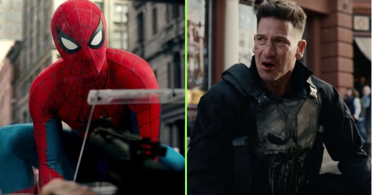 Spider-Man and Punisher in Spider-Man: Brand New Day