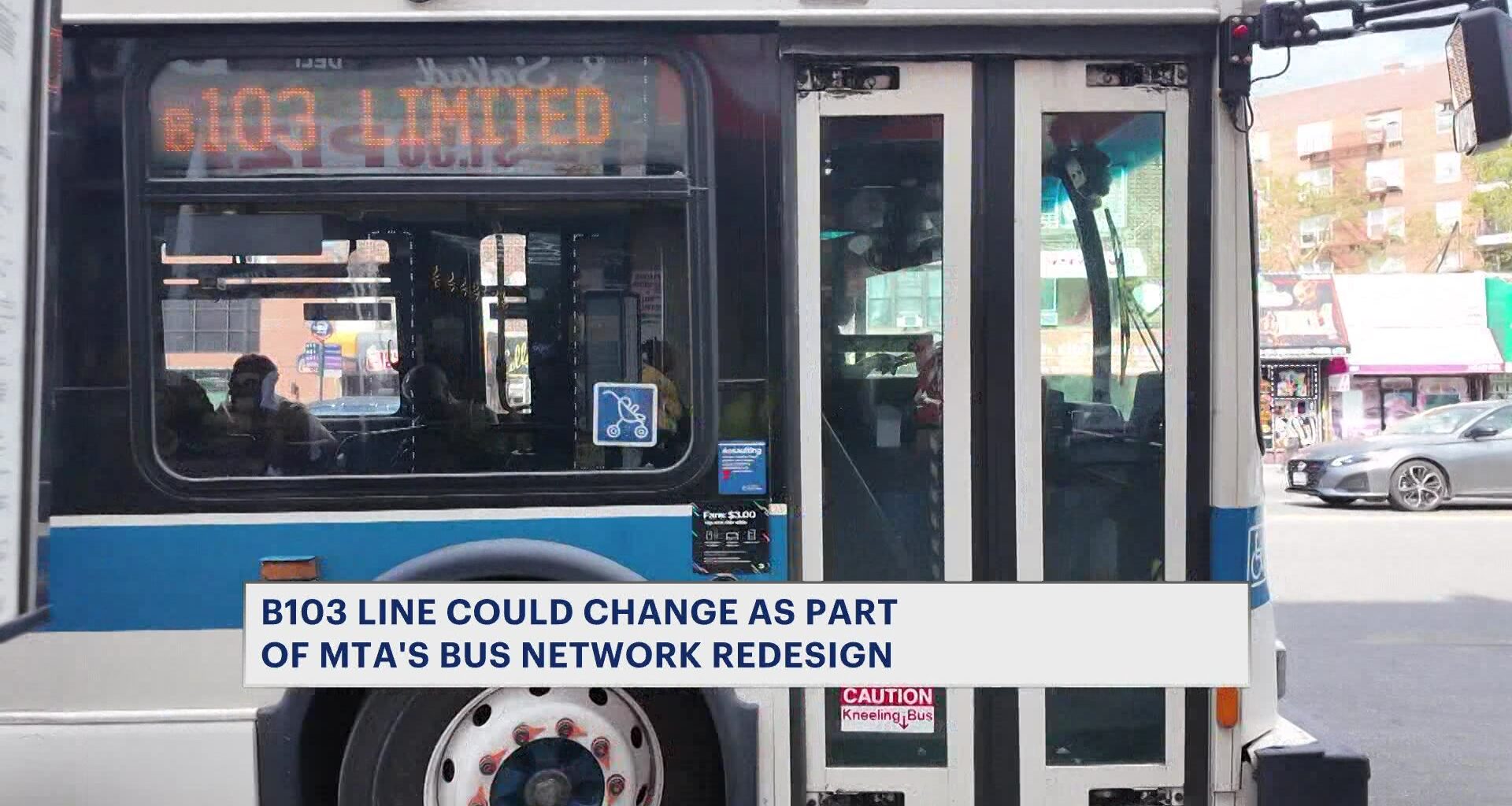 News 12 | Brooklyn | Proposed B103 Bus Changes Draw Skepticism From Some Brooklyn Riders