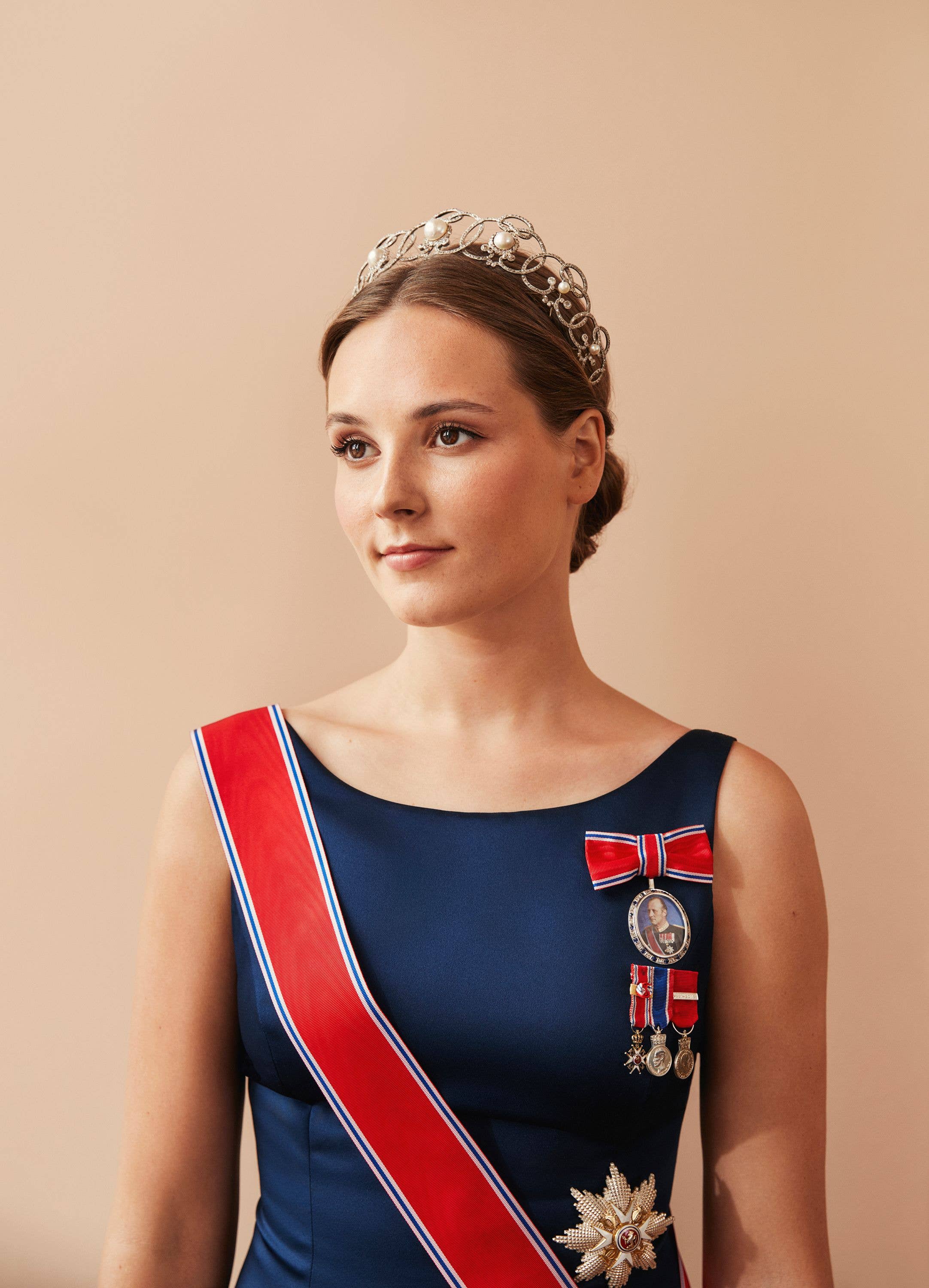 , Princess Ingrid Alexandra is seen on the occasion of her 18th birthday at the Royal Court on June 16, 2022 