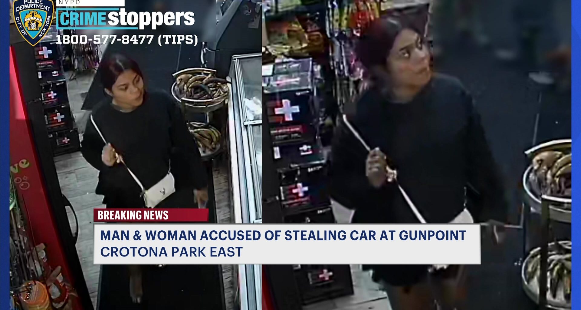 News 12 | Bronx | Police Search For Armed Duo Behind Car Heist In Crotona Park East