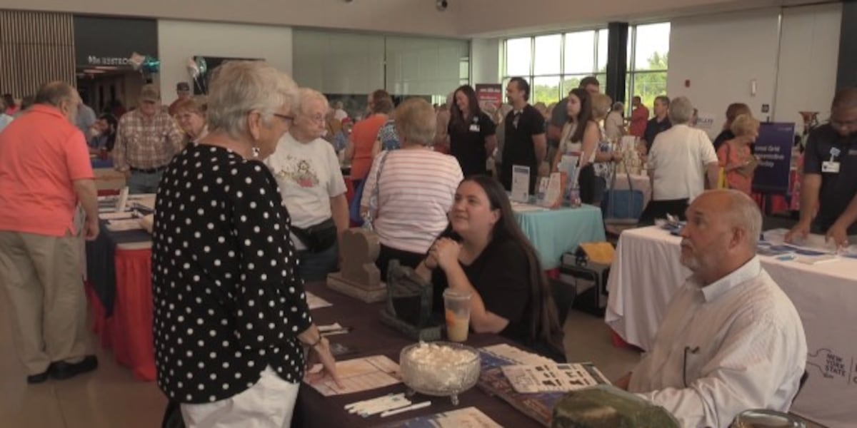 Seniorama draws hundreds to Ogdensburg’s airport