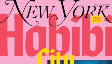 New York Magazine Comments: August 24, 2026 Issue
