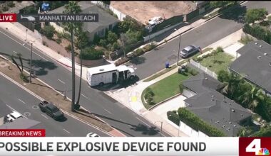 Bomb squad investigates report of possible explosive device in Manhattan Beach – NBC Los Angeles