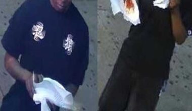 Pizza-eating perp wanted for stabbing man in the back near Bronx nightclub: cops