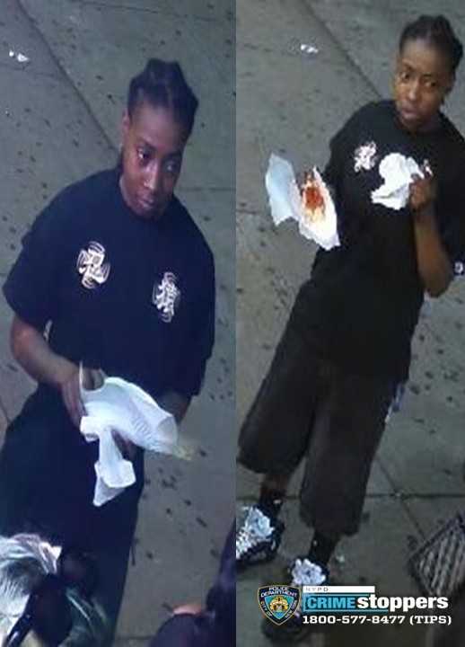 Pizza-eating perp wanted for stabbing man in the back near Bronx nightclub: cops
