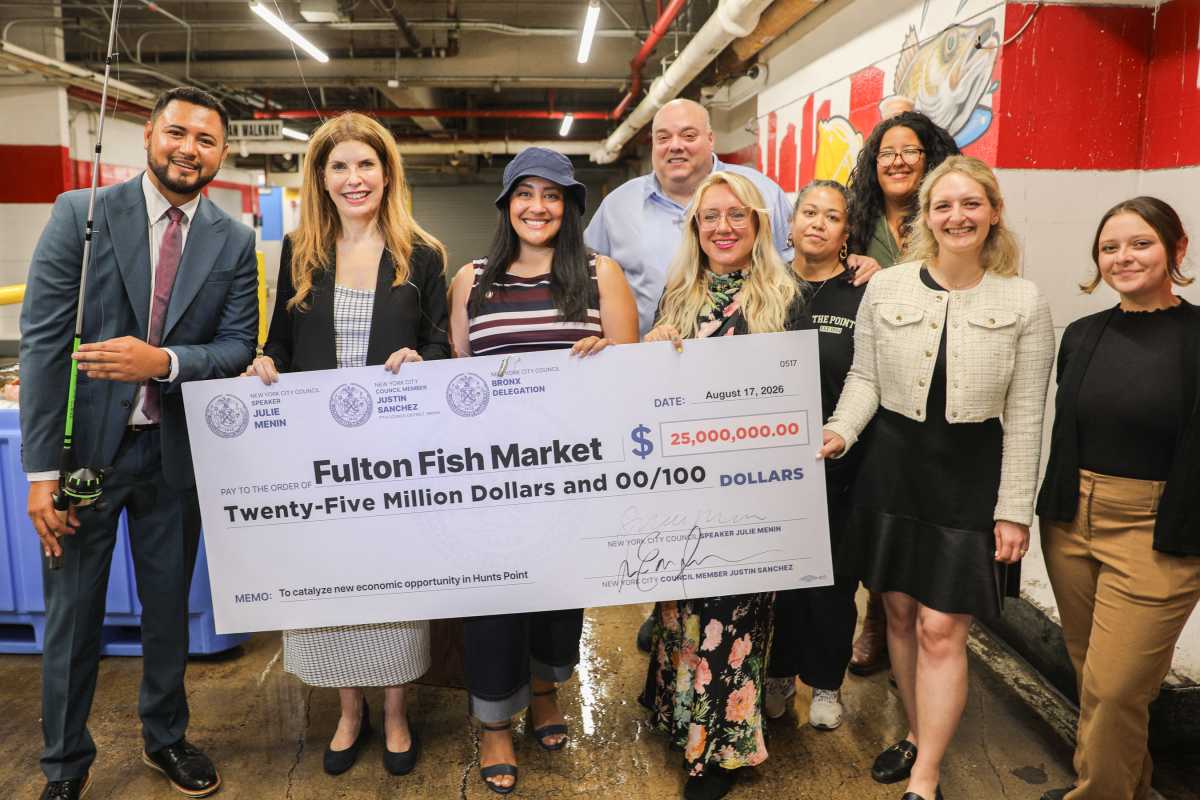 Speaker Julie Menin, Bronx Councilmembers Justin Sanchez and Amanda Farías announce $25M plan to transform Hunts Point fish market – Bronx Times