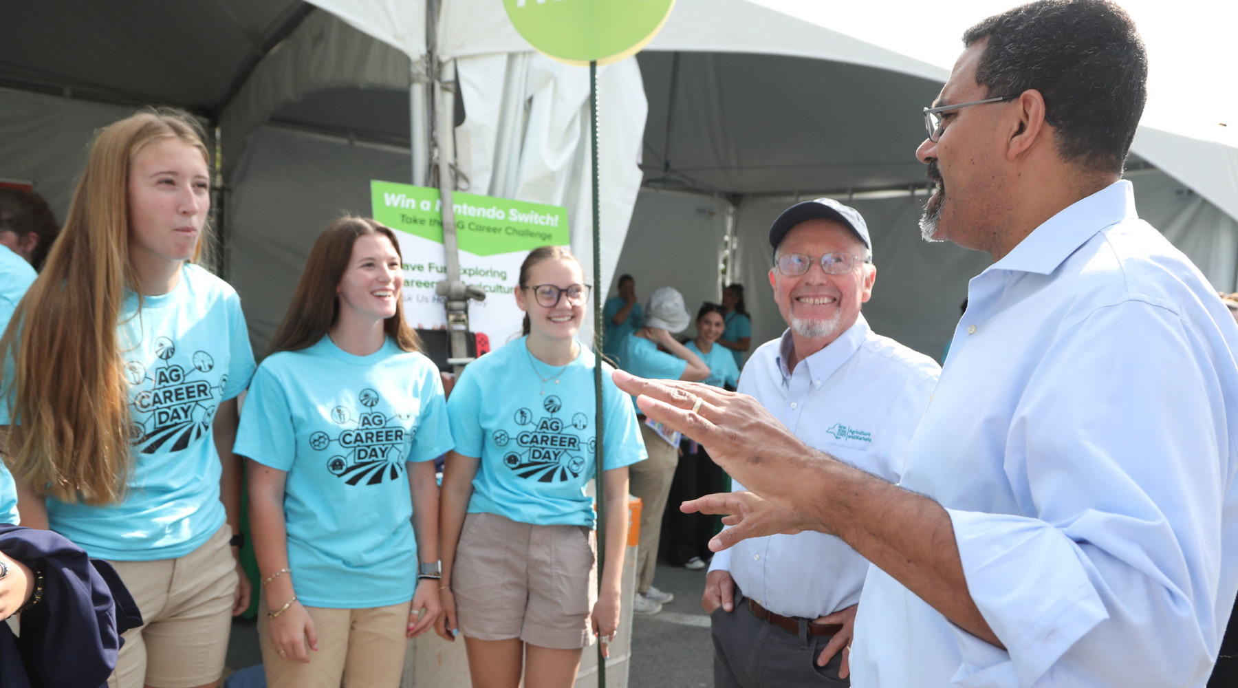 SUNY Chancellor King Visits the Great New York State Fair