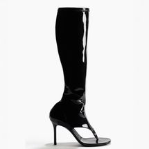 WARDROBE.NYC H&M Cut-out Leather Sock Boot
