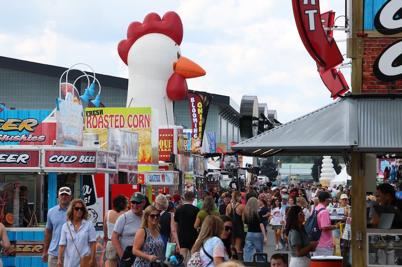 Opening day of the New York State Fair