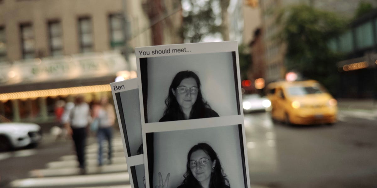 I Tried Out a Photobooth in NYC That Pairs You With a Mystery Soulmate