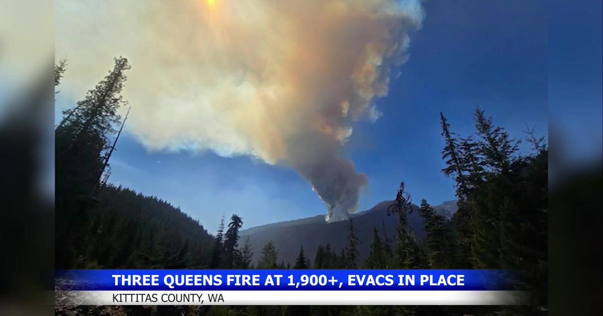 Mass closures in Okanogan-Wenatchee National Forest for Three Queens Fire | Fire