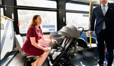 Babies on board — far more comfortably |