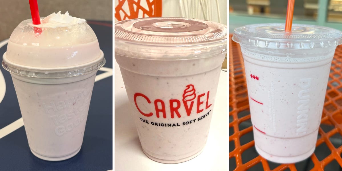 I Got Milkshakes at Dairy Queen, Carvel, Baskin-Robbins; Clear Winner