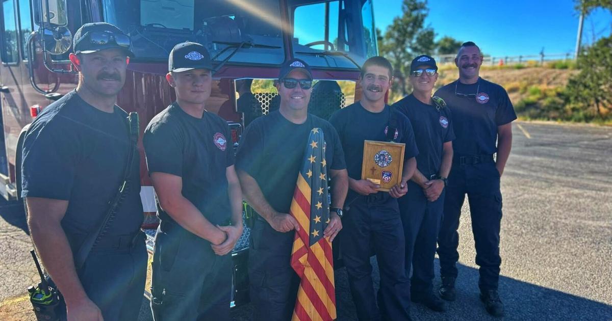 Casper Firefighters receive visit from Bay to Brooklyn Memorial Riders | Local & State News