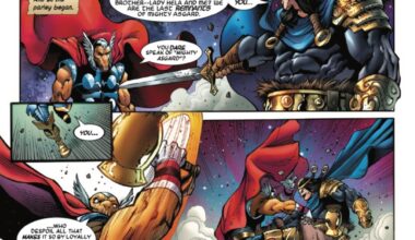Queen in Black: Thor #1 Preview: Hammer Time Identity Crisis