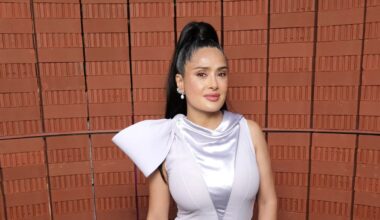 Salma Hayek steps out in NYC with a member of Qatar’s royal family