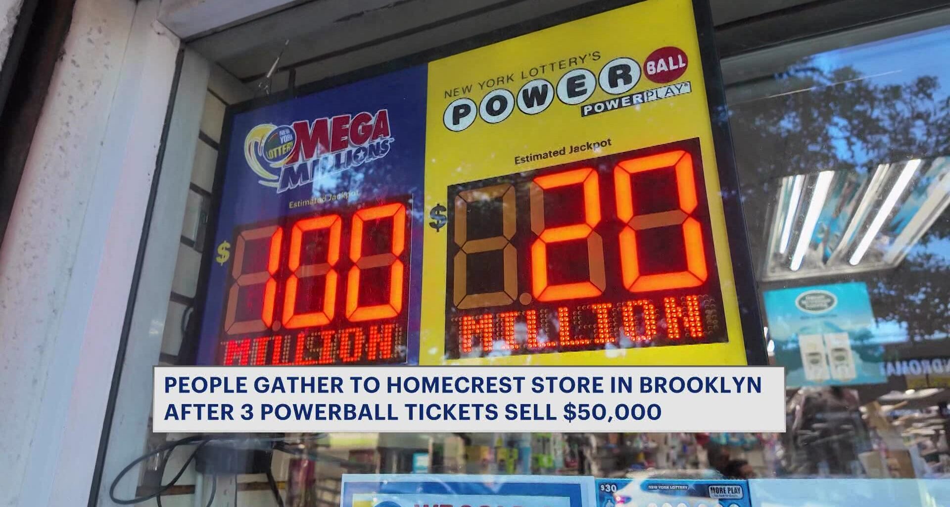 News 12 | Brooklyn | Brooklyn Store Rides Lucky Streak As Customers Chase 20m Powerball Jackpot