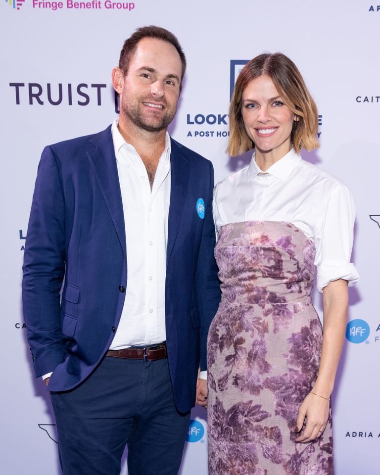 Andy Roddick and Brooklyn Decker on November 15, 2023.Credit: Getty Images