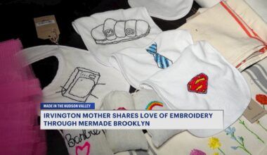 News 12 | Westchester | Made In The Hudson Valley Irvington Mother Shares Love Of Embroidery Through Mermade Brooklyn