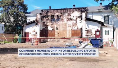 News 12 | Brooklyn | Harlem Church Donates 5000 To Help Save Historic Bushwick Church Damaged By Fire