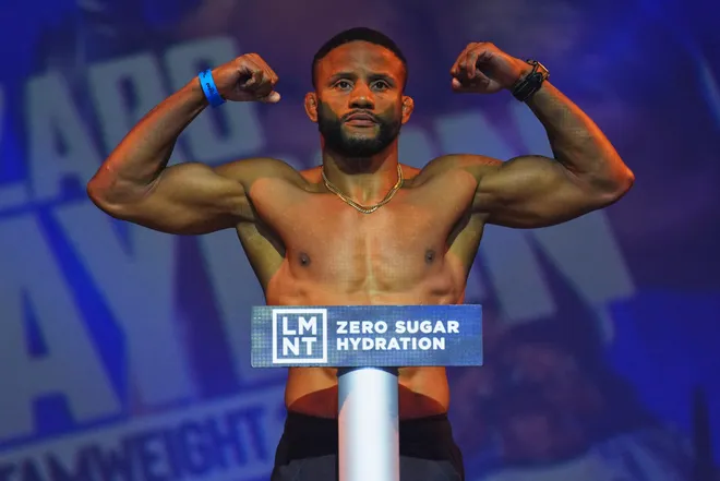 2026 PFL New York Ceremonial Weigh-Ins in Uniondale, New York, Thursday, July 30, 2026. (Cooper Neill / PFL)