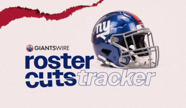 New York Giants roster cuts: Tracking path to 53 players for 2026