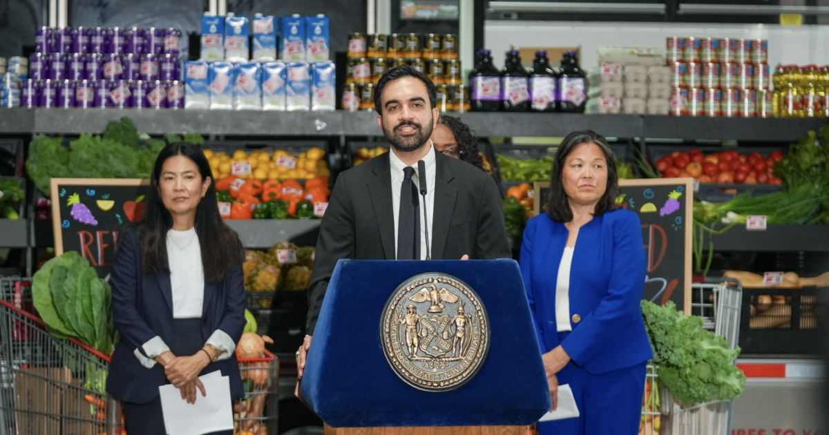 NYC Grocers Sue to Block Mamdani’s $70 Million City-Owned Grocery Store Plan