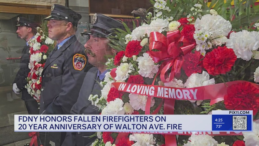 FDNY honors fallen heroes 20 years after fatal Bronx fire