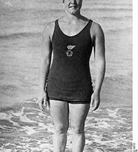 Gertrude Ederle, “World’s Greatest Woman Swimmer.”