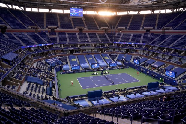 U.S. Open tennis tournament in New York.