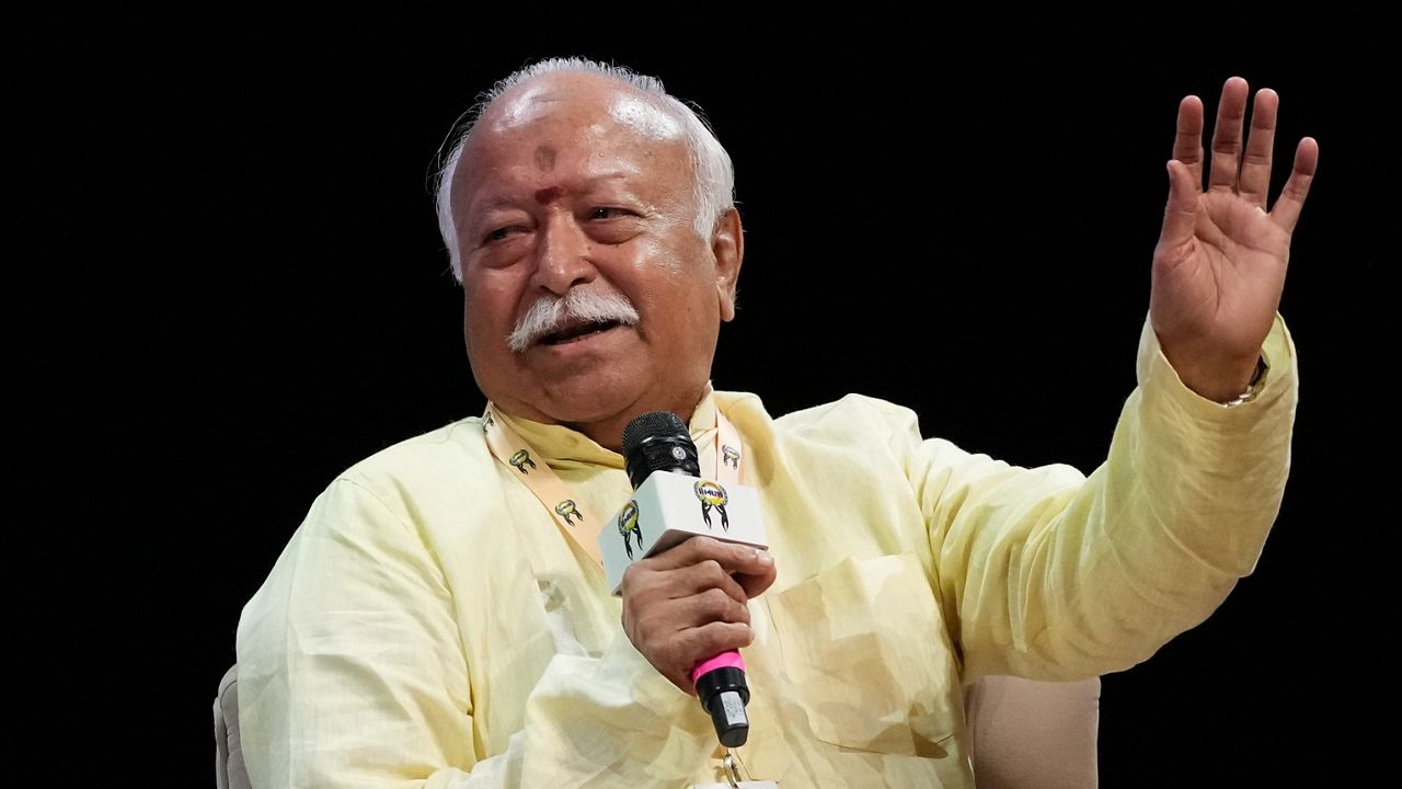 Rashtriya Swayamsevak Sangh (RSS) chief Mohan Bhagwat